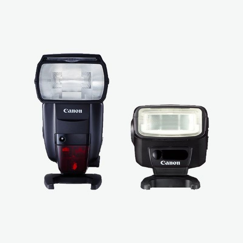 Image of 2 popular Canon Speedlite flashes